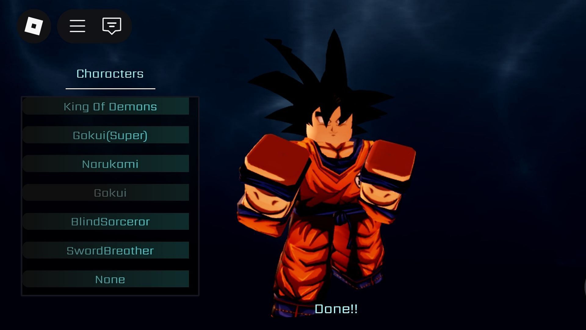 The Gokui Morph in Anime Rails (Image via Roblox)